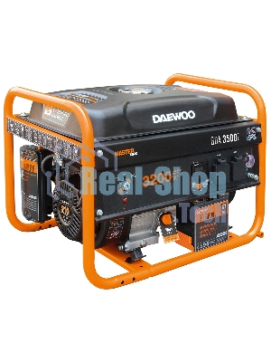 Генератор DAEWOO GDA 3500E 2.8/3.2кВт 230В 208см3 7.0лс 15л 2х230В 42кг