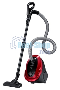 Пылесос Samsung VC20M257AWR красный, 460/2000 Вт, уборка сухая, пылесборник мешок 2.5 л
