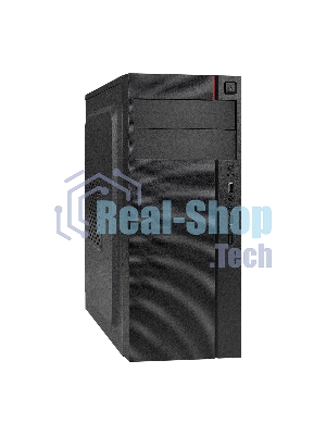 Компьютерный корпус Miditower ExeGate AA-440-AA400 (ATX, AA400 8 см, 2*USB, аудио)