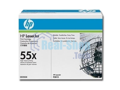 Картридж лазерный HP CE255X черный для LaserJet P3015/P3015d/P3015dn/P3015x 12500 стр.