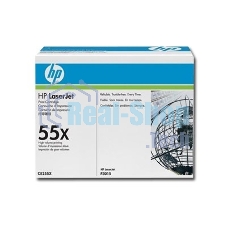 Картридж лазерный HP CE255X черный для LaserJet P3015/P3015d/P3015dn/P3015x 12500 стр.