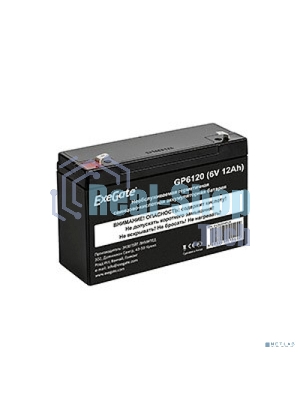 Батарея для ИБП ExeGate GP6120 (6V 12Ah), клеммы F1