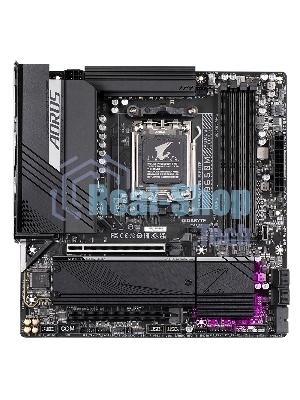 Материнская плата Gigabyte B650M AORUS ELITE, Socket AM5, AMD B650, 4xDDR5, 4xSATA, 2xM.2, 1xPCI-E 4.0 x16, 1xPCI-E 4.0 x4, 1xHDMI, 1xDP, 1x 2.5Gb LAN, 5xUSB-A 3.2 Gen 1, 2xUSB-A 3.2 Gen 2, 4xUSB-A 2.0, 1xUSB-C 3.2 Gen 2, 2x3.5 мм, 7.1, Micro-ATX