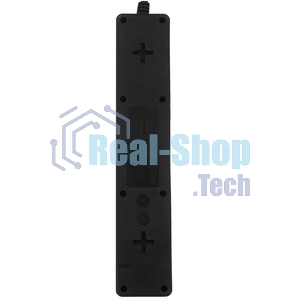 Сетевой фильтрSmartbuy SBSP-18U-K с USB, 10А, 2 200 Вт, 5 розеток, длина 1,8 м, черный (SBSP-18U-K)/45