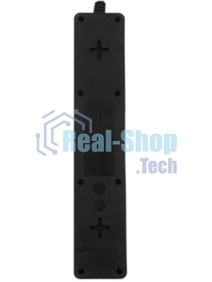Сетевой фильтрSmartbuy SBSP-18U-K с USB, 10А, 2 200 Вт, 5 розеток, длина 1,8 м, черный (SBSP-18U-K)/45