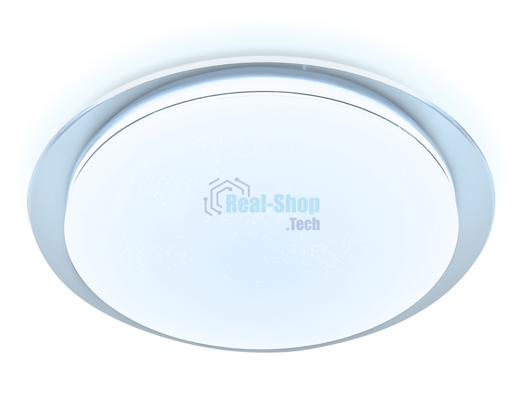 Потолочный светодиодный светильник Ambrella light FZ1048 WH белый 60W 4200K D570*55 (Без ПДУ)