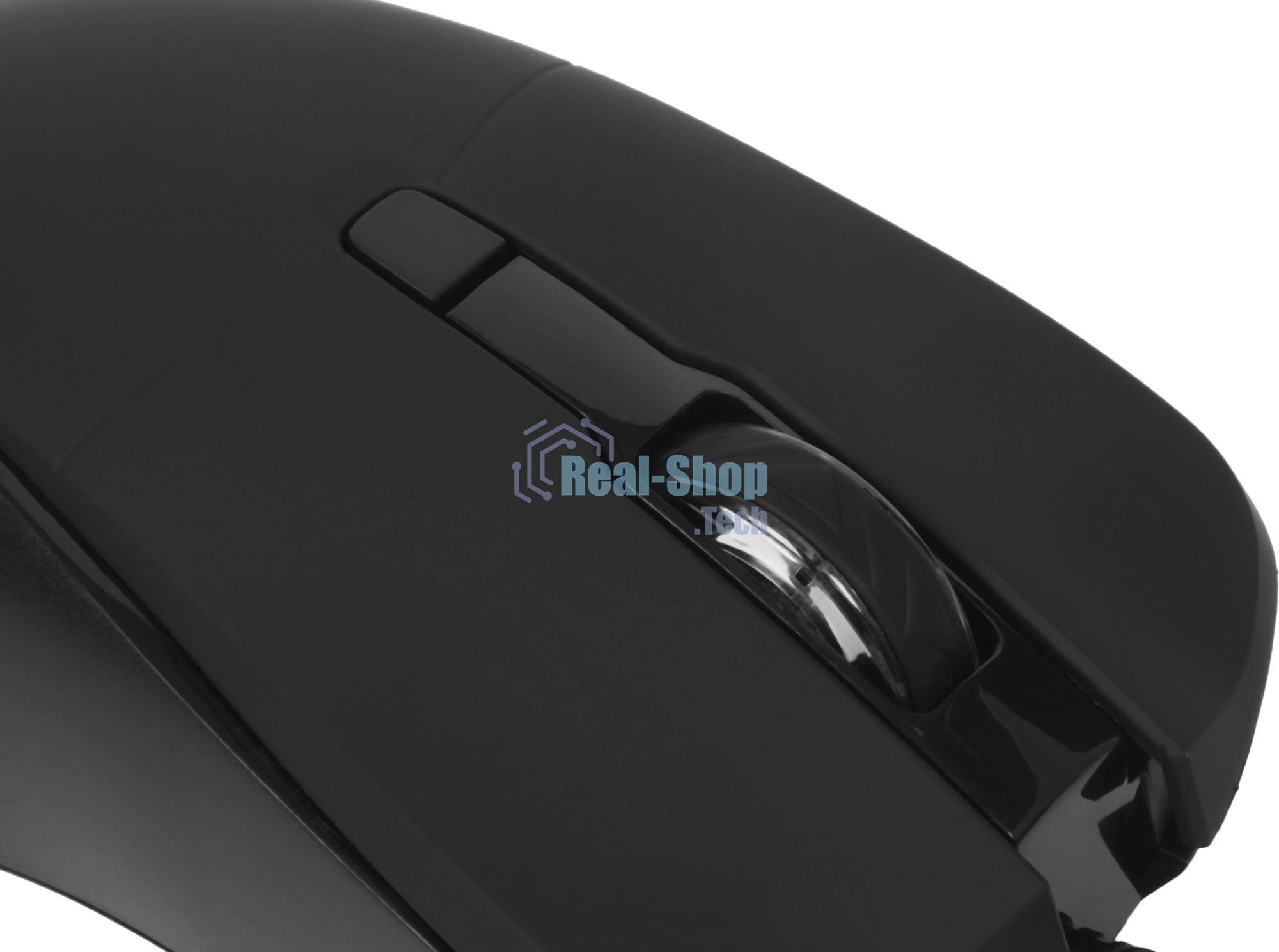 Мышь проводная Oklick 750G черный, 7200 dpi, USB, кнопки - 5