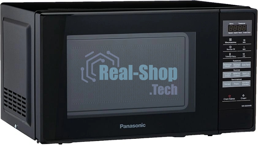 Микроволновая печь Panasonic NN-SB26MBZPE черный 20 л, 800 Вт, переключатели - сенсор
