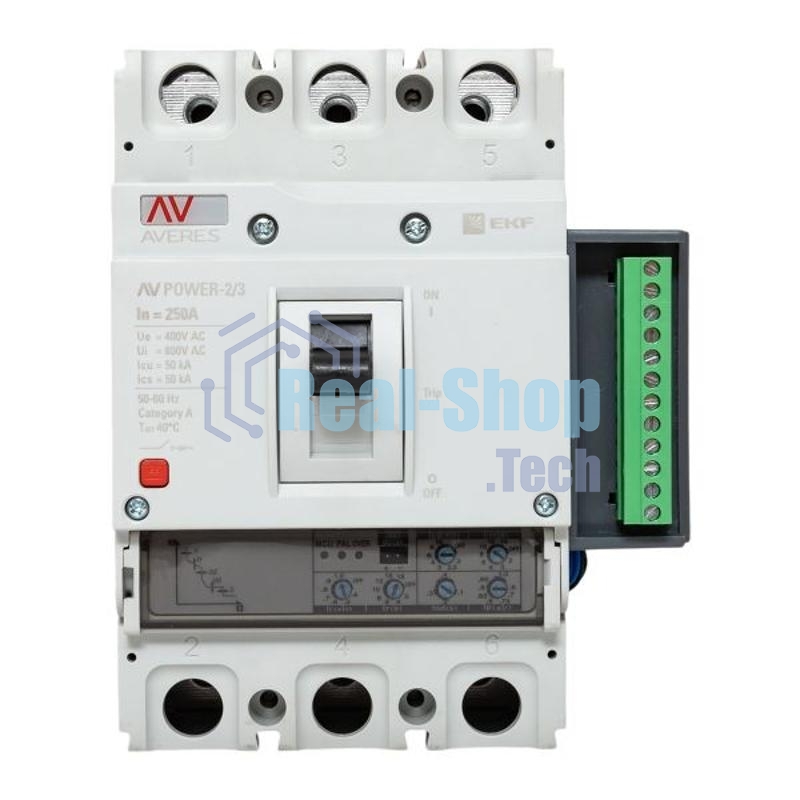 Выключатель автоматический AV POWER-2/3 250А 50кА ETU2.2