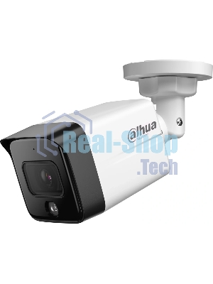 Камера видеонаблюдения Dahua DH-IPC-HFW1431TC1P-A-0280B-S6, IP, 4 Мп, 2.8 мм, белый