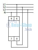 Указатель напряжения LK-713 3 зел. светодиода (сигнализация наличия 3ф 35мм 3х400/230+N IP20 монтаж на DIN-рейке) F&F EA04.007.002