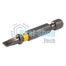 Набор бит Denzel SL5,0х50, сталь S2, шестигранный профиль, 2 шт.