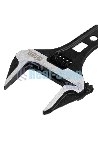 Ключ разводной Denzel 155 мм, CrV, кованый, укороченная рукоятка