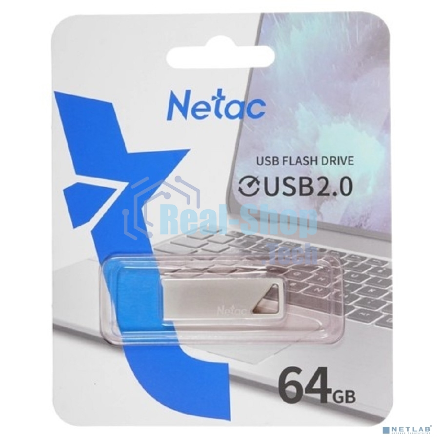 Флешка USB Netac U326 USB 2.0 64Gb, retail version