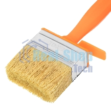 Кисть-ракля Sparta 30х70 мм, натуральная щетина, пластмассовый корпус, пластмассовая ручка