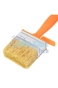 Кисть-ракля Sparta 30х70 мм, натуральная щетина, пластмассовый корпус, пластмассовая ручка