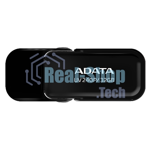 Флешка USB ADATA UV240 (AUV240-32G-RBK), 32Gb, USB 2.0, R/W 15/5, черный