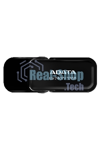 Флешка USB ADATA UV240 (AUV240-32G-RBK), 32Gb, USB 2.0, R/W 15/5, черный