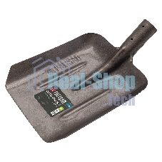 Лопата совковая, 230х275, ребра жесткости, рессорная сталь, 0,9 кг, без черенка, LUXE Palisad