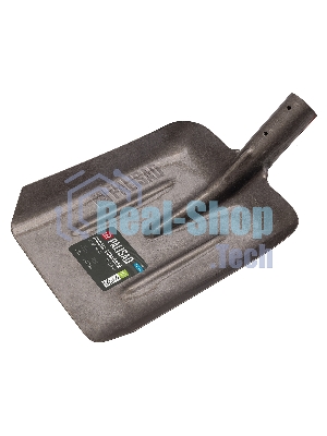 Лопата совковая, 230х275, ребра жесткости, рессорная сталь, 0,9 кг, без черенка, LUXE Palisad