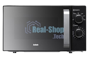 Микроволновая печь BBK 20MWS-776M/B-M черный, 20 л, 700 Вт, переключатели - поворотный механизм
