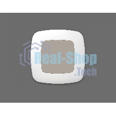 Лицевая панель OMEGA (Серо-бежевый матовый) заглушка для суппорта QUANT OP3760