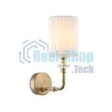 Настенный светильник Ambrella light LH71506 BS/FR латунь/белый матовый E14 max 40W 230*120*310