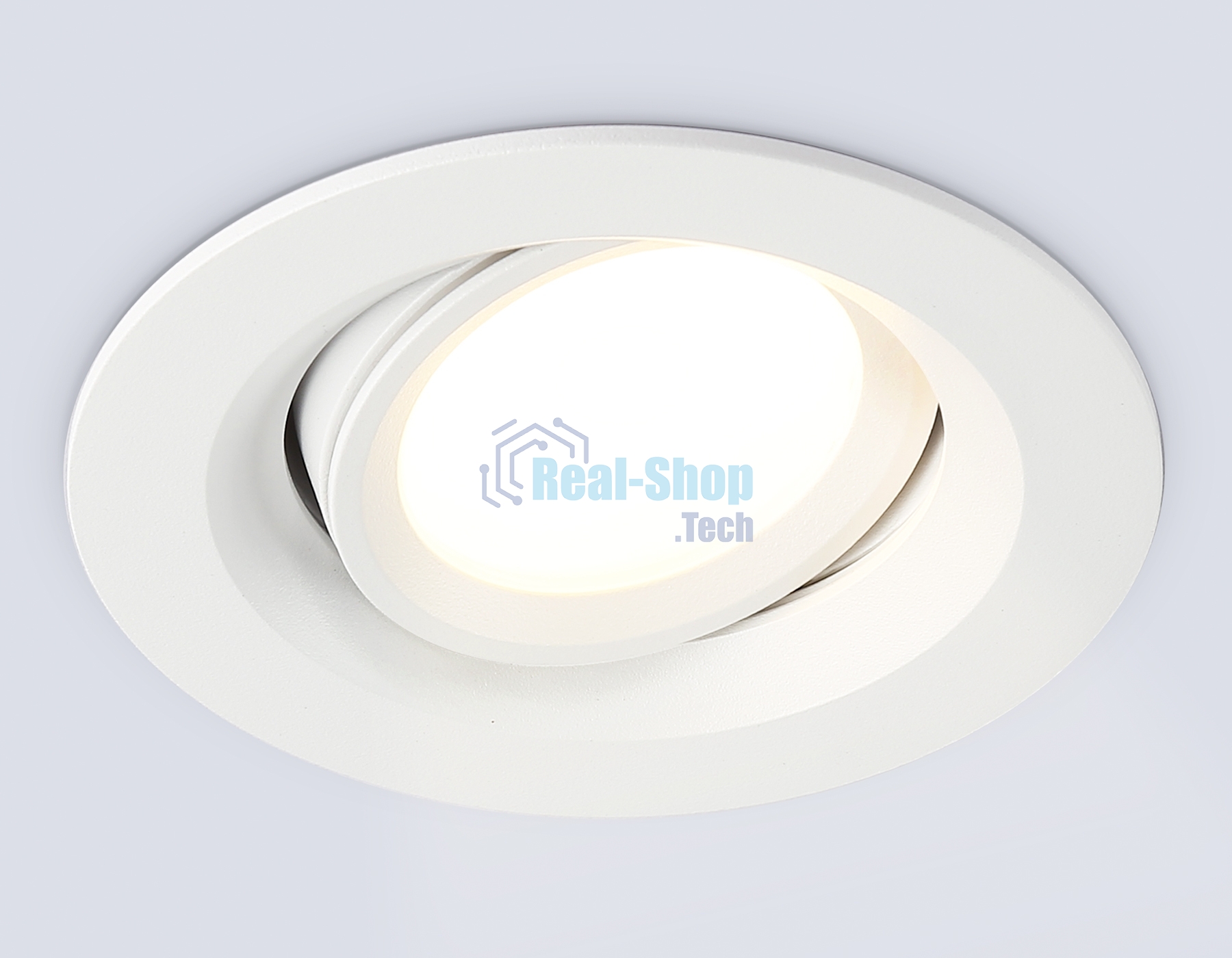 Светильник Ambrella light TN1141 WH белый IP44 GU5.3 D95*38