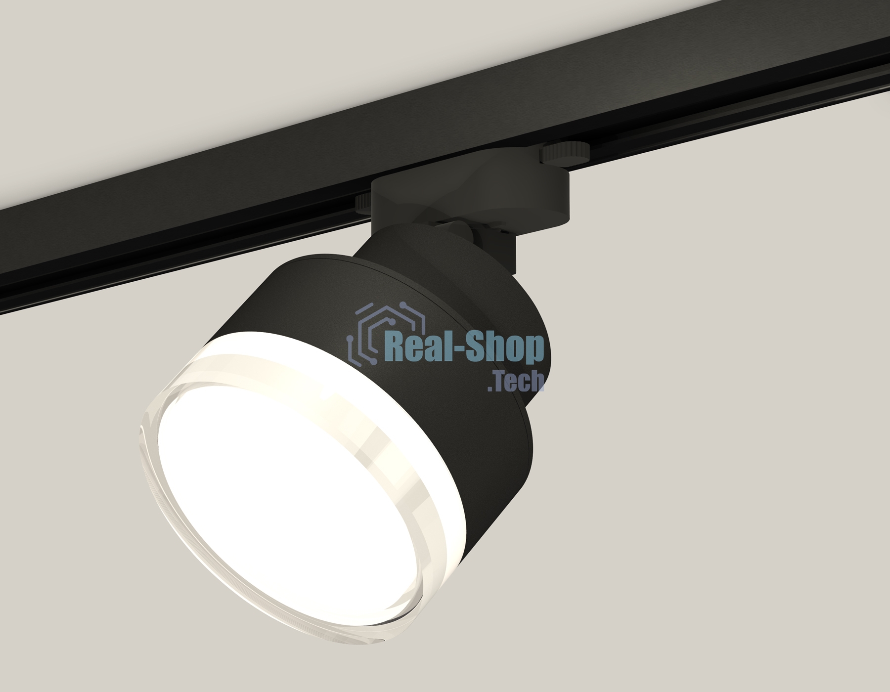 Светильник Ambrella light XT8102028 SBK/FR/CL черный песок/белый матовый/прозрачный GX53 (A2526, A2106, C8102, N8399)