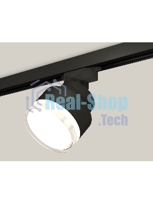 Светильник Ambrella light XT8102028 SBK/FR/CL черный песок/белый матовый/прозрачный GX53 (A2526, A2106, C8102, N8399)