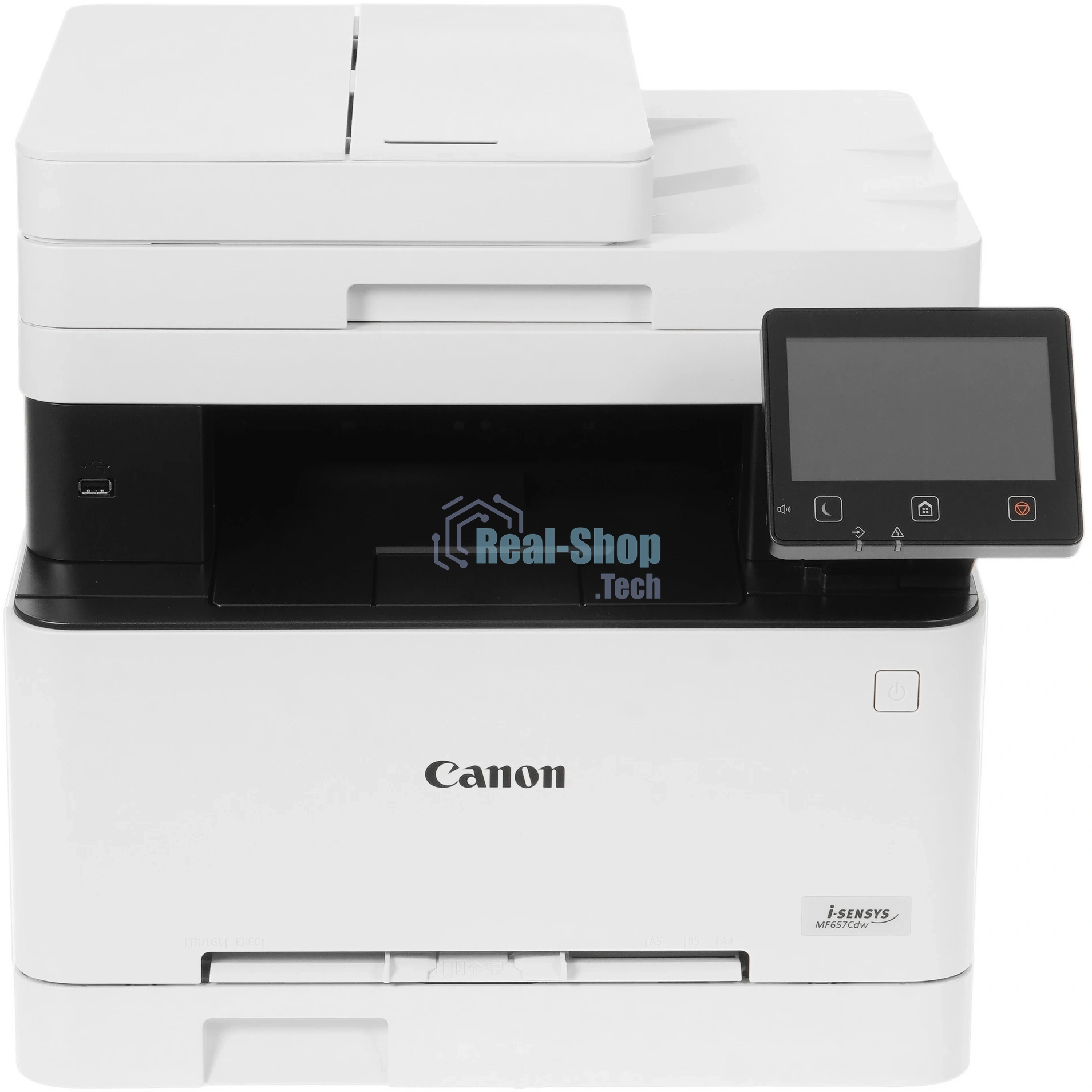 МФУ лазерное Canon i-SENSYS MF657Cdw (5158C001/5158C012), A4, цветное, печ. 21 стр/мин., скан. до 27 стр/мин (ч/б) 14 стр/мин (цвет), 1200 x 1200 dpi (принтер), 600 x 600 dpi (сканер), RJ45, USB, Wi-Fi