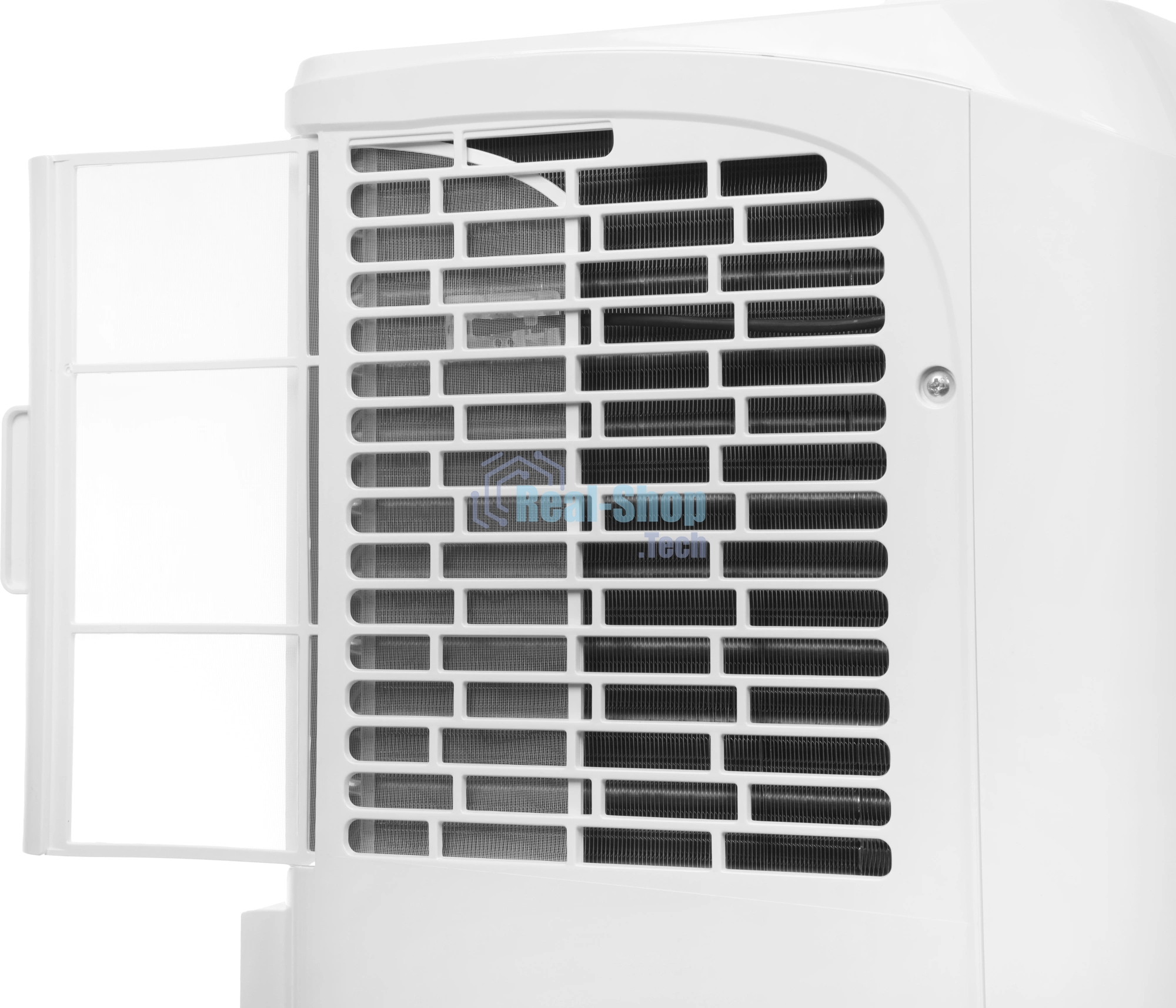 Кондиционер мобильный Hyundai HPAC-09-2 9000 BTU, 25 м², 64 дБ, охлаждение, осушение, белый