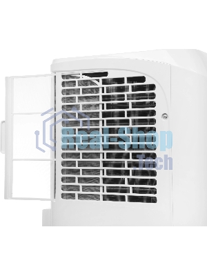 Кондиционер мобильный Hyundai HPAC-09-2 9000 BTU, 25 м², 64 дБ, охлаждение, осушение, белый