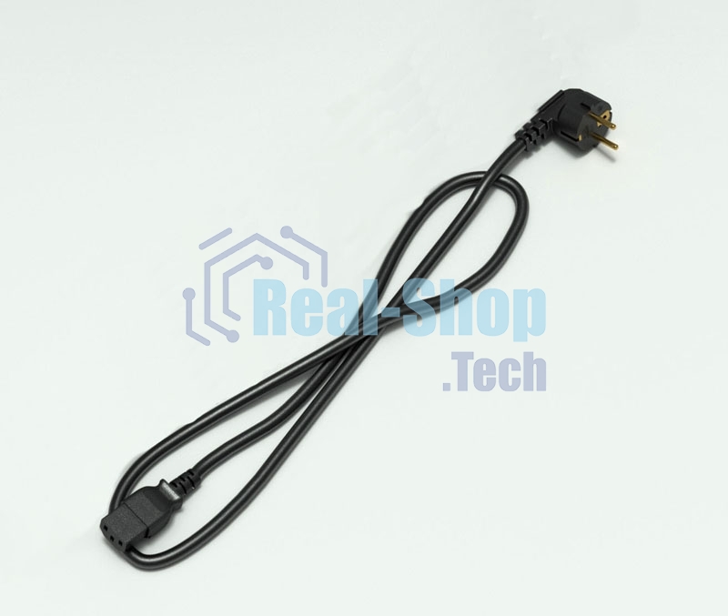 Шнур питания с заземл. IEC 60320 C13/EU-Schuko, 10А/250В (3x1,0), длина 3 м. (R-10-Cord-C13-S-3)