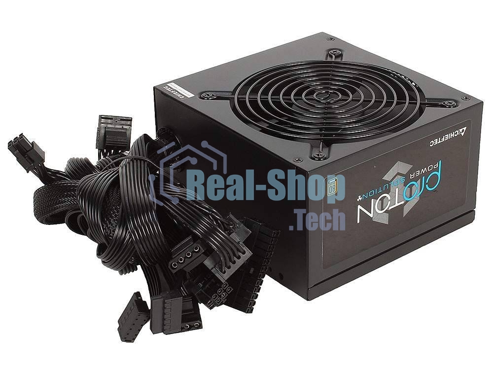 Блок питания Chieftec BDF-500S Retail, 500Вт, 80 PLUS Bronze, 120мм, черный