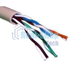 Кабель витая пара Rexant U/UTP cat.5e 4х2х24AWG solid CU PVC сер. (м)