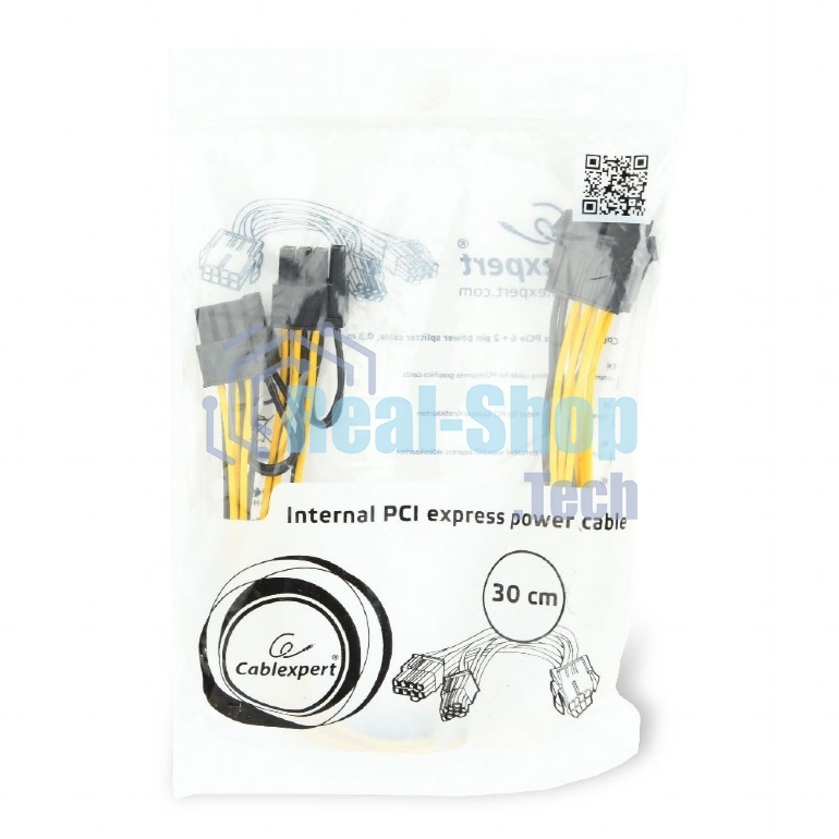 Кабель питания для видеокарт Cablexpert 8-pin PCI-E, 30 см (CC-PSU-85)