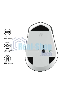 Мышь беспроводная Logitech M720 Triathlon черный, 1000 dpi, радиоканал, Bluetooth, USB, кнопки - 8