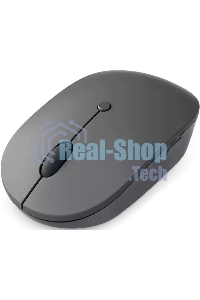 Мышь беспроводная Lenovo Go серый, 2400 dpi, радиоканал, USB-C, кнопки - 3
