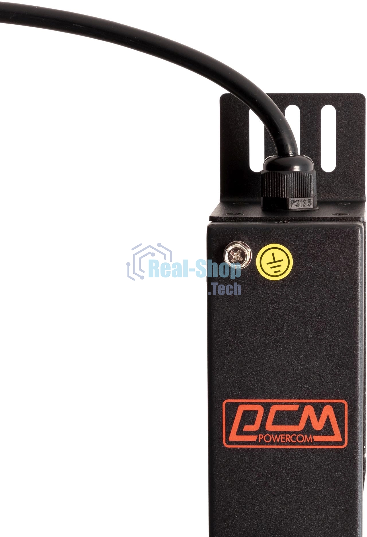 Блок распределения питания Powercom PDU-16AVMS20-18C13-2C19 18xC13+2xC19, 16A, 1,5U (1968234)