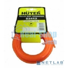 Леска для садовых триммеров Huter S2412 d=2.4мм L=12м для Huter GGT-800S(T)/1000S(T)/1300S(T)/1500S(T) (71/2/12)