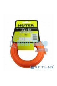 Леска для садовых триммеров Huter S2412 d=2.4мм L=12м для Huter GGT-800S(T)/1000S(T)/1300S(T)/1500S(T) (71/2/12)