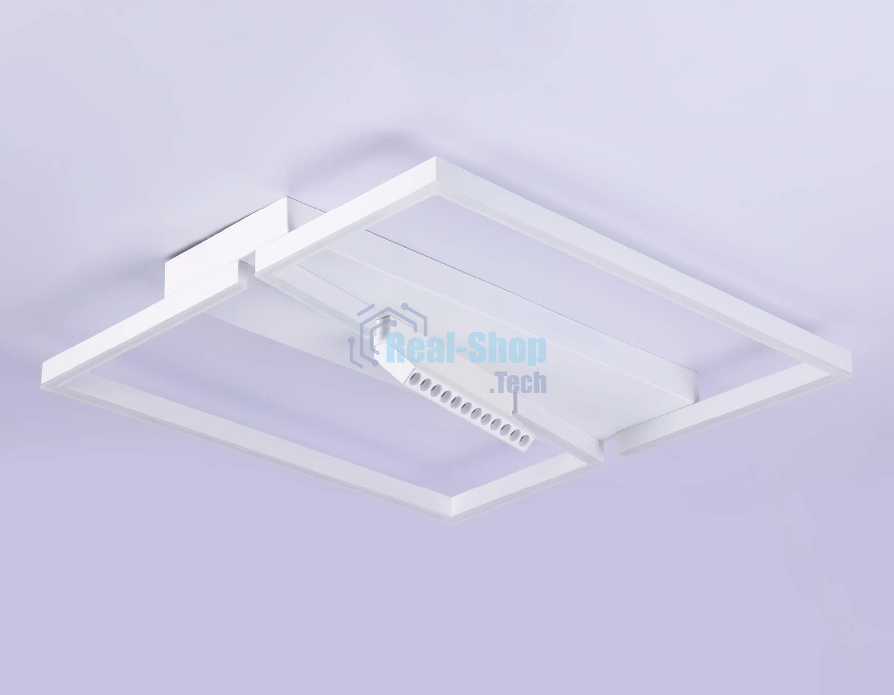 Светильник Ambrella light FL51465/1+1 WH белый 85W 3000K-6400K+4200K 600*600*110 (ПДУ РАДИО 2.4G)