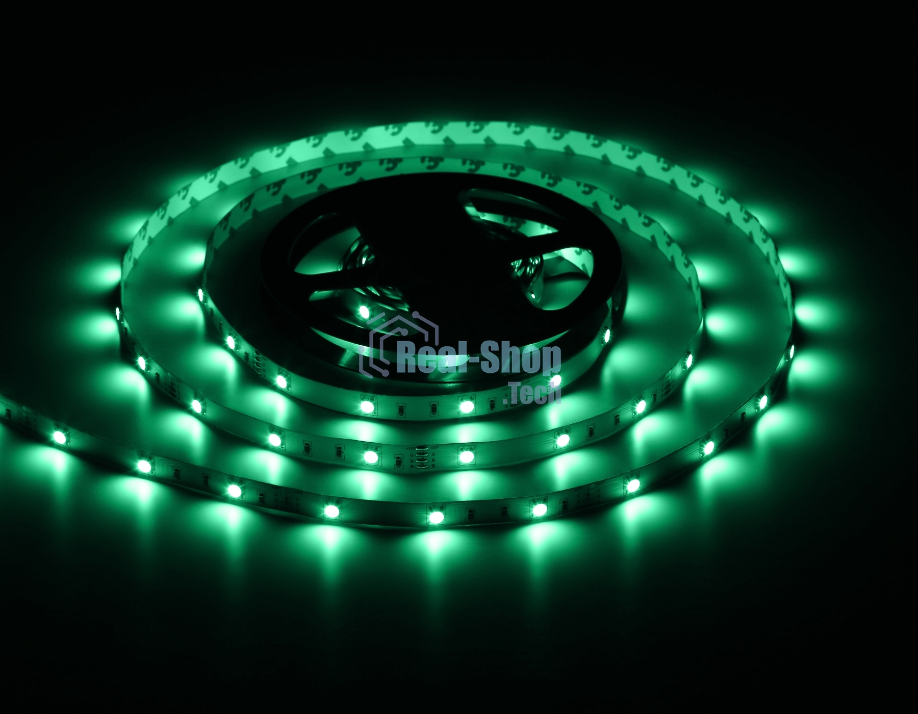 Светодиодная лента Ambrella light GS2201 5050 30Led/ 7.2W m/ 12V IP20 RGB /5000*10*1.87mm (4 конт.)