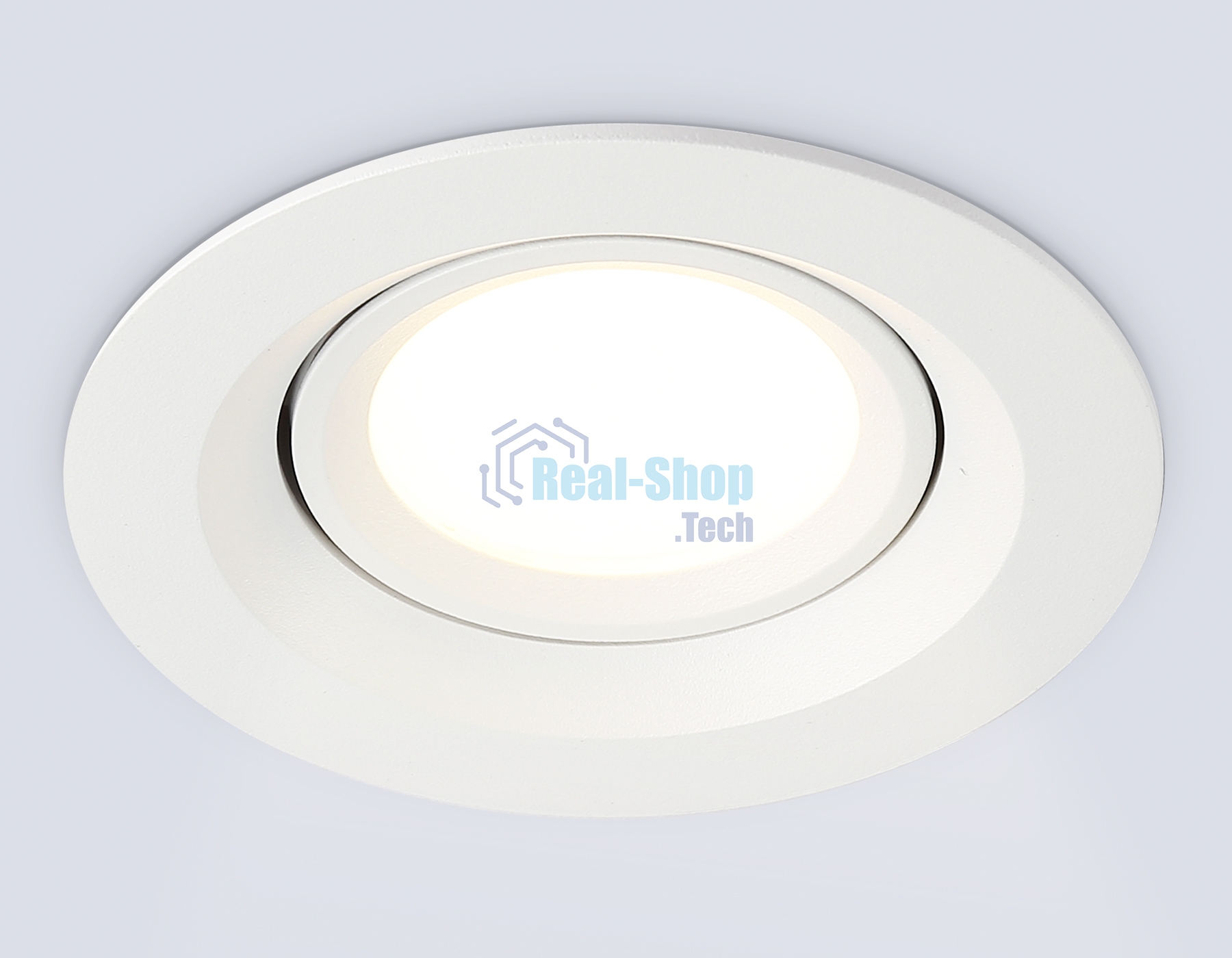 Светильник Ambrella light TN1141 WH белый IP44 GU5.3 D95*38