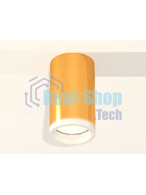 Светильник Ambrella Light XS6327020 PYG/FR золото желтое полированное/белый матовый MR16 GU5.3 (C6327, N6245)