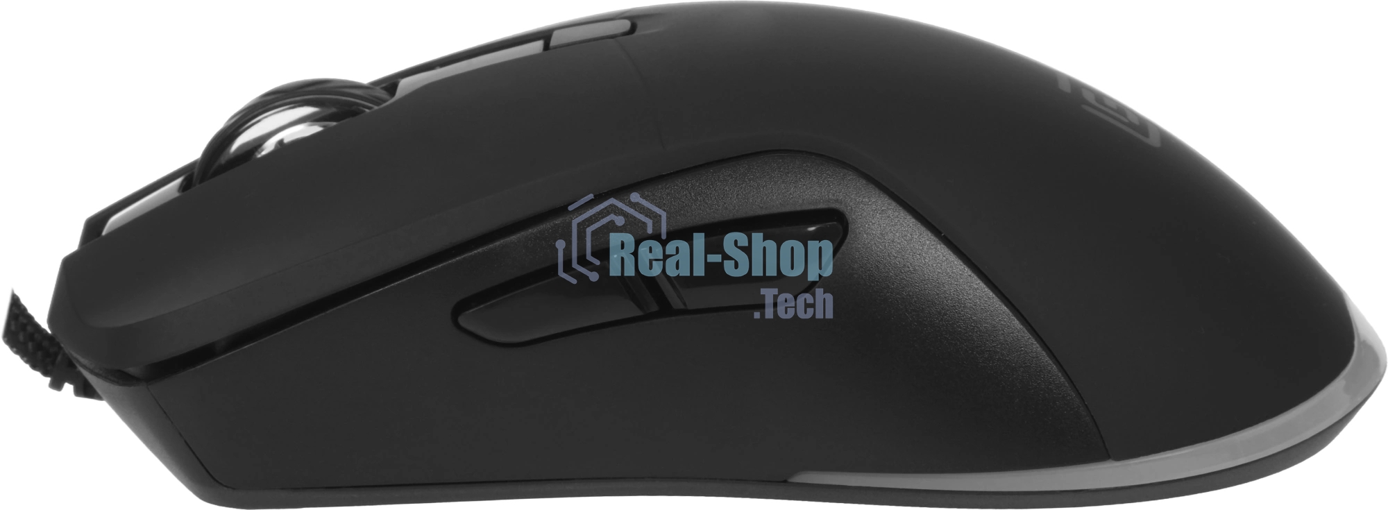 Мышь проводная Oklick 750G черный, 7200 dpi, USB, кнопки - 5