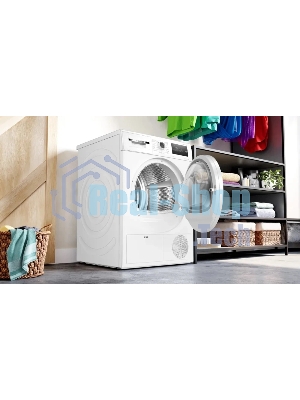 Сушильная машина Bosch WTN86211ME белый, 8 кг, сушка - конденсационная, программ - 13, 59.8 x 84.2 x 61.3 см