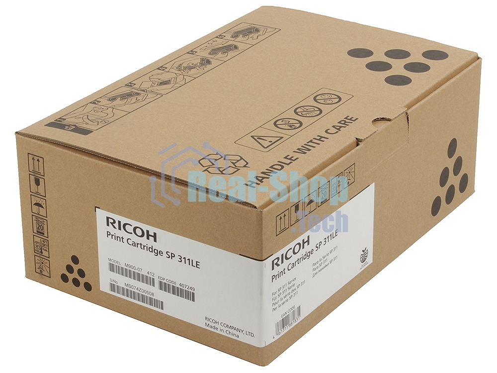 Картридж лазерный Ricoh SP 311LE черный для SP 311DN/311DNw/311SFN/311SFNw 2000 стр.
