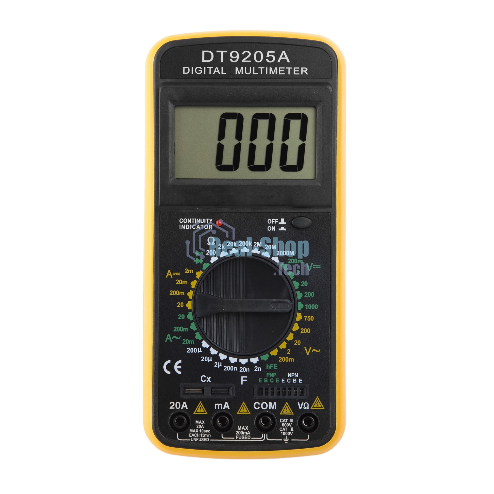 Инструменты Ресанта DT 9205A Мультиметр 61/10/506 3,5 разр ж/к дисплей, 32 режимов